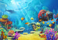 Ocean Fish Underwater World Children Photography Backdrop  LV-476