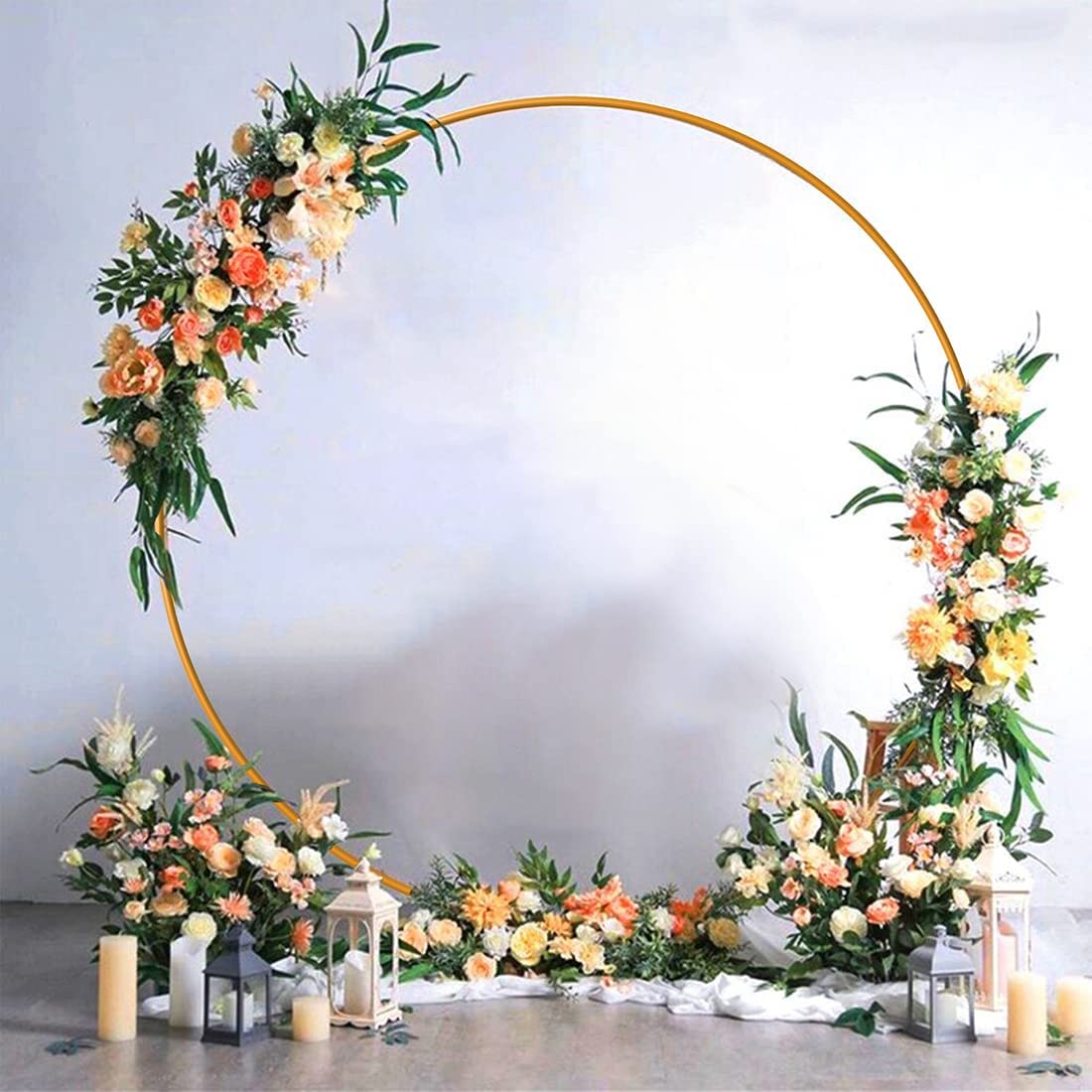 Round Backdrop Stands Metal Circle Arch Stand for Birthday Party Wedding PR8