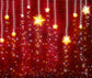 Christmas Twinkle Little Stars Red Backdrop For Portrait DBD-H19202