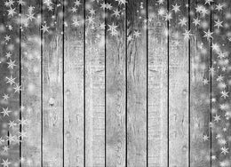 Wood Backdrop With Snowflakes For Photography Portrait DBD-H19150 ...